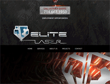 Tablet Screenshot of elitelaser.net